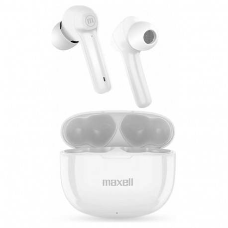 Earbuds - Maxell Dynamic+ Wireless Headphones White