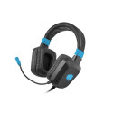 Gaming Headset - FURY NFU-1584 Wired Blue Black