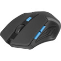 Wireless Mouse - Optical 1600 Dpi, Black/blue
