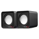 Stereo Speakers - Audiocore Ac870 B 2-way 3w, Black/gray