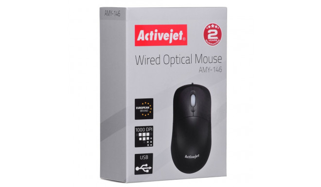 Computer Mouse - Activejet Amy-146 Wired Optical Mouse