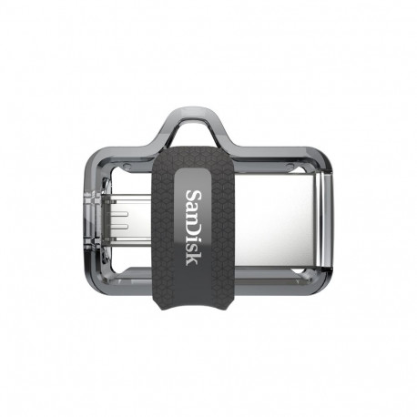 USB Drive - Sandisk Ultra Dual M3.0 256GB Black/silver/transparent