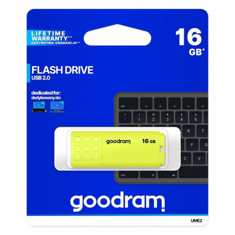 USB Flash Drive - Goodram Ume2 16gb, Yellow