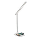 LED Table Lamp - Activejet PULSAR 2 Wireless Charger Silver/White