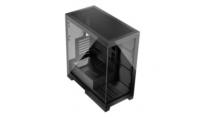 Computer Case - MODECOM Volcano SPACE MIDI USB 3.0 Type-C Black