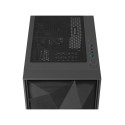 Computer Case - Genesis Diaxid 605f Midi Tower With USB-C Window, Blac