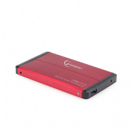 External Hard Drive Enclosure - Gembird 2.5" Hdd, Red
