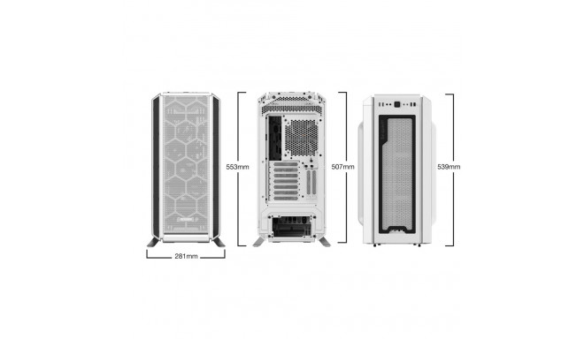 Computer Case - Be Quiet! Silent Base 802 White