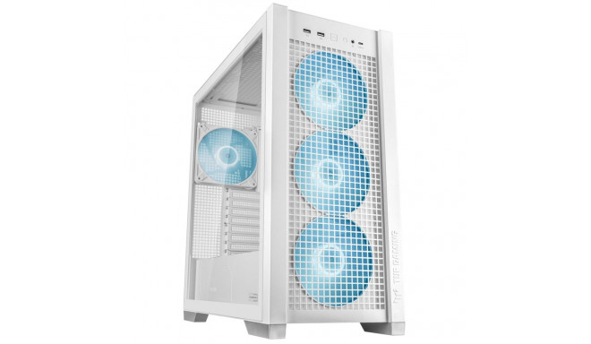 Computer Case - Asus TUF GAMING GT302 TG ARGB Midi Tower White