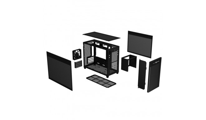 Mini PC Case - ASUS Prime Case Tg, Black