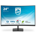 LED Display - Philips E Line 241E1SC 23.6" Full HD Curved Black