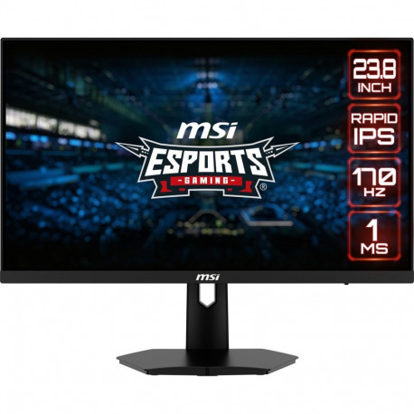 Monitor - MSI G244F E2 23.8" Full HD 1920x1080 IPS VESA Mountable Black
