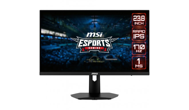 Monitor - MSI G244F E2 23.8" Full HD 1920x1080 IPS VESA Mountable Black