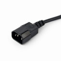 Power Strip - Gembird 0.6m 3ac, Black