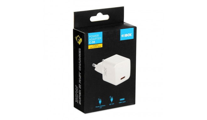 USB Charger - I-box C-38 Pd30w, White