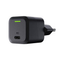 USB Charger - Green Cell Powergan 33w Pd 3.0 Qc USB-C Black