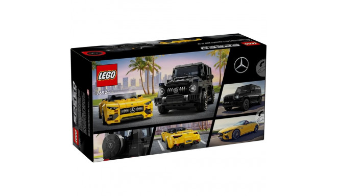 Construction Set - LEGO Speed Champions Mercedes-AMG G 63 and SL 63 808 pcs