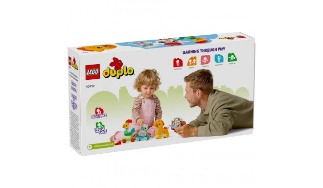 Constructor - LEGO DUPLO 10412 Animal Train 19 Elements