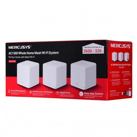 Wireless Router - Mercusys Halo H30G Dual-Band Wi-Fi 5 1 Gbps 3-Pack