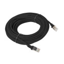 Network Cable - Lanberg Patchcord 10m, Black