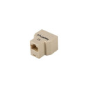 Network Adapter - Lanberg Ad-rj45-2rj45-ou Beige