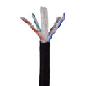 Network Cable - Alantec Kiu6 305m Cat6 U/UTP Black