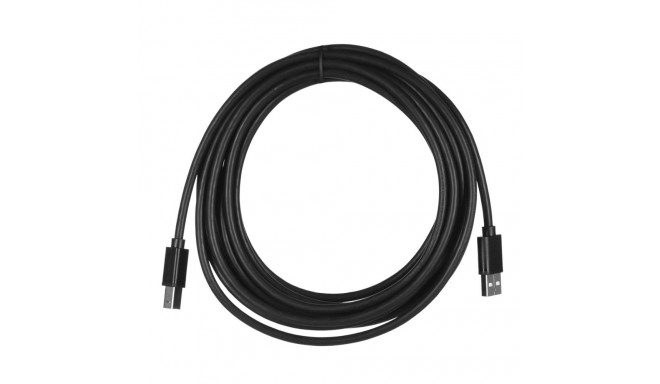 USB Cable - UNITEK Y-C421GBK 5m USB 2.0 A to B 480 Mbit/s Black