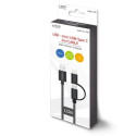 USB Cable - Savio Cl-128 USB A Black