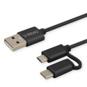 USB Cable - Savio Cl-128 USB A Black