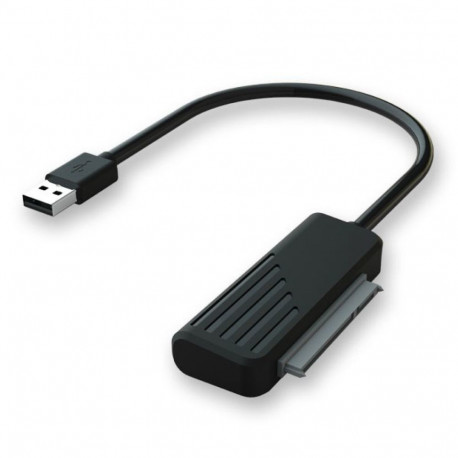 External Hard Drive Adapter - Savio Ak-38, Black