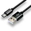 USB Cable - everActive CBB-1CB 1m USB-C Quick Charge Black