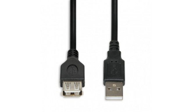 USB Cable - iBox IKU2P18 1.8m USB 2.0 A Male/Female Black