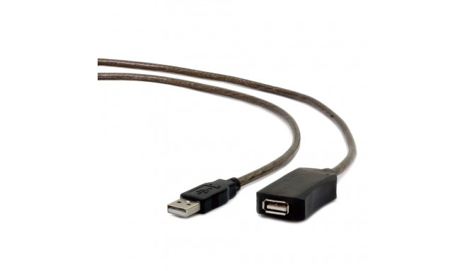 USB Cable - Gembird A/m 10m USB 2.0, Black