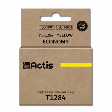 Ink Cartridge - Actis Ke-1284 Yellow, 13ml