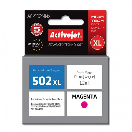 Ink Cartridge - Activejet Ae-502mnx Magenta