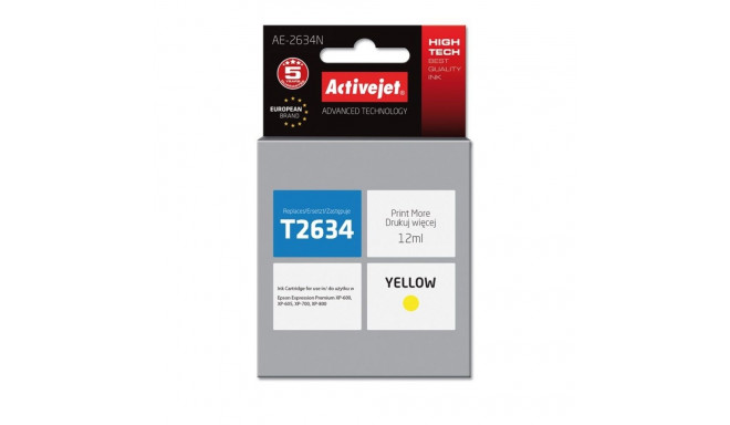 Ink Cartridge - Epson 26 T2634, Yellow