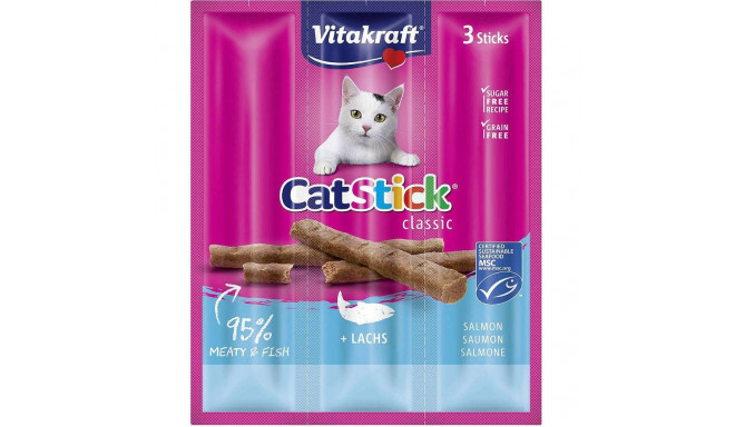 Cat Treats - Vitakraft Catstick Classic Salmon 18g