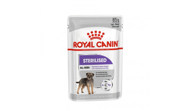 Dog Food - Royal Canin Ccn Sterilised Loaf 12x85g Adult Dog Wet Food