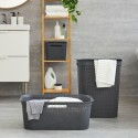 Laundry Basket - ROTHO Brisen 50L Anthracite