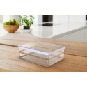 Food Storage Container - Rotho Rondo Loft 2 x 0.85L Transparent/White