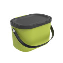 Bio Waste Container - Rotho Albula 3.2L Eco-Friendly Lime Green