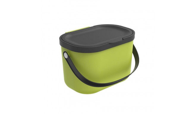 Bio Waste Container - Rotho Albula 3.2L Eco-Friendly Lime Green