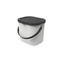 Waste Segregation System - ALBULA 6L Organic Bin White