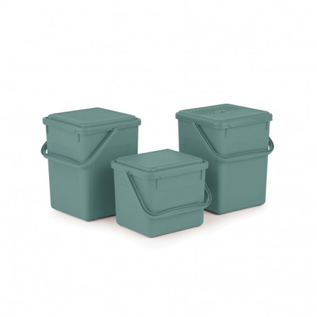 Waste Container - ROTHO Green 4.5L Recycled Technopolymer