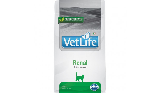 Veterinary Diet - Farmina Vet Life CAT Renal 400g Chicken & Rice