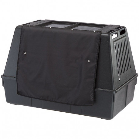 Dog Transport Crate - FERPLAST Atlas Car 100 Scenic Black 660 x 600 x 1000 mm