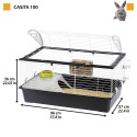 Animal Enclosure - Ferplast Casita 100 Cage