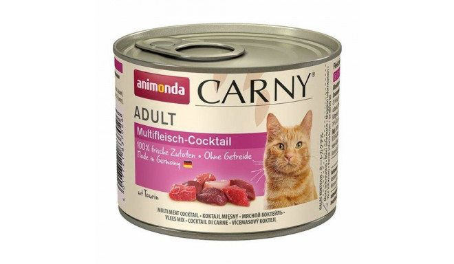 Cat Food - ANIMONDA Carny Adult Multi Meat Cocktail Wet 200g Grain-Free