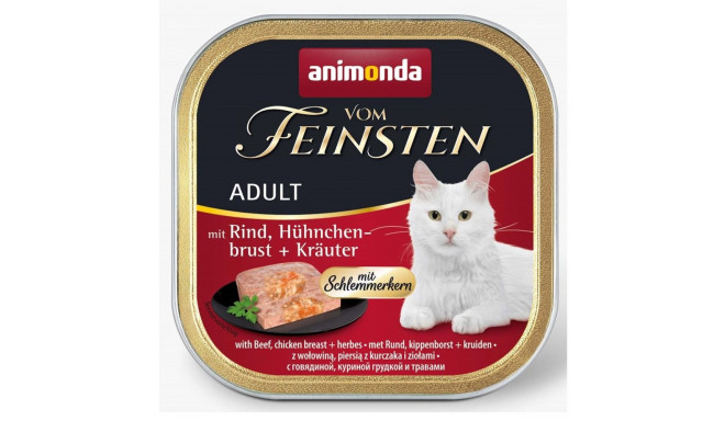 Cat Food - Animonda Vom Feinsten Classic Cat With Beef, Chicken Breast