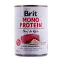 Dog Food - Brit Mono Protein Beef & Rice 400g